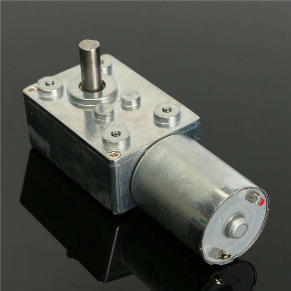 GW370 DC 12V 40rpm High torque Turbo worm Geared Motor Reducer Motor