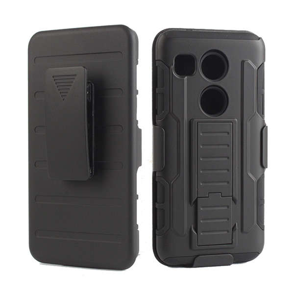 Durable Hard PC Soft Silicon All-round Protection Case For LG Nexus 5X