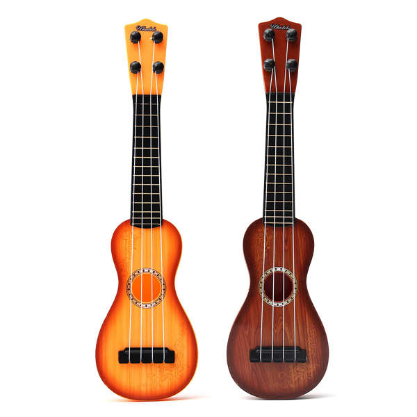 Children Educational Instrument 4 String Ukulele Guitar Plastic Toy for Kid