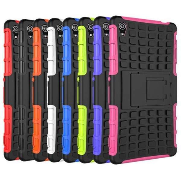 Heavy Duty Silicone Rugged Holster Hard Case For Sony Z3