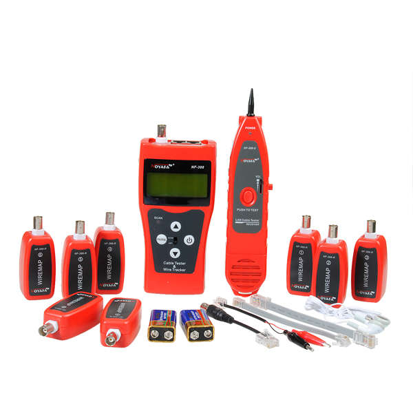 NF-388 Network Cable Tester LAN RJ45 RJ11 USB Cable Coaxial Tester