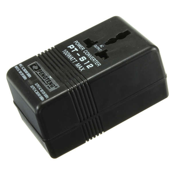 100W Power Adapter AC 110V/120V to 220V/240V Volt Voltage Transformer