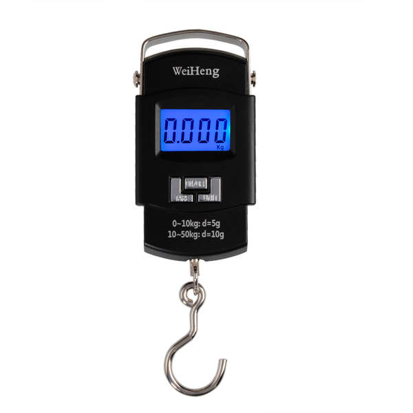 WeiHeng A08 50KG/5g Backlight Digital Handle Luggage Scale Portable