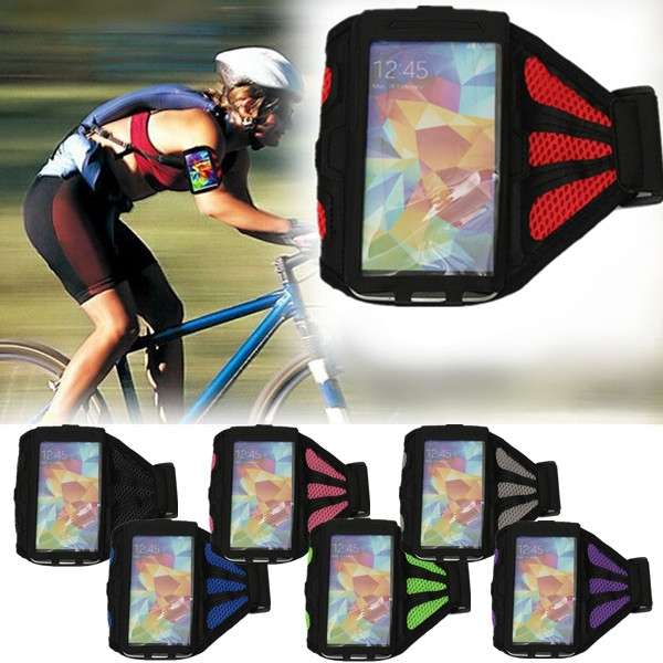 Exercise Gym Sport Phone Armband For Samsung Galaxy S5 i9600