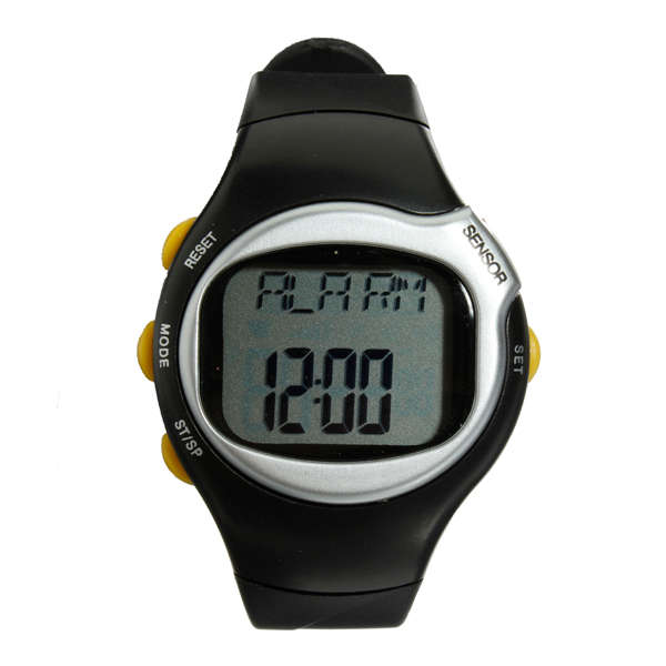Pulse Heart Rate Monitor Calories Counter Fitness Wrist Watch