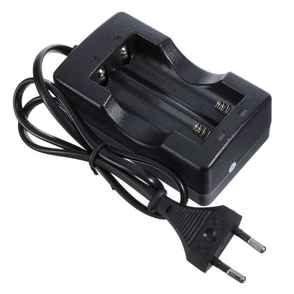 New Battery 18650 Travel Charger Wired AC Digital Li-Ion EU