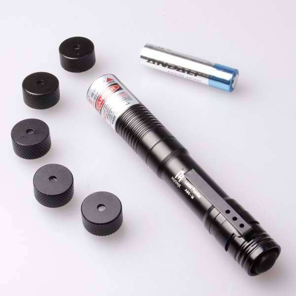 LT-805 650nm 5 Patterns Red Laser Pointer 5mw 1*AAA
