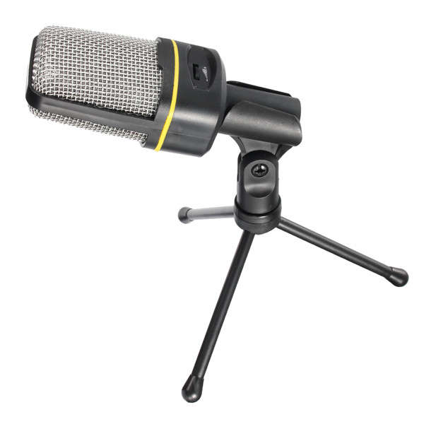 SF-920 Multimedia Studio Wired Condenser Microphone with Tripod Stand
