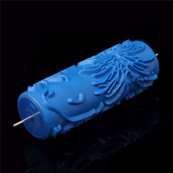 150mm Empaistic Painting Roller Rubber Embossed Roller Wall Brush Painting Tool