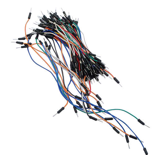65X Mixed Color Solderless Breadboard Jump Wires
