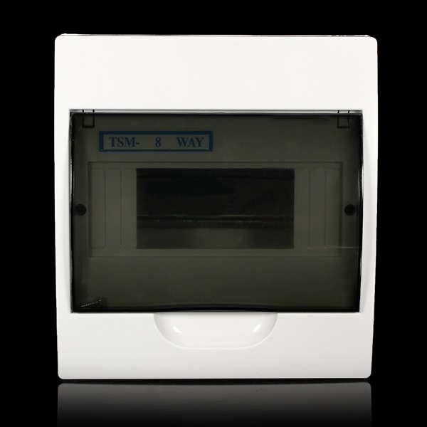 TSM8 8 Way Plastic Indoor Electrical Distribution Boxes Enclosure