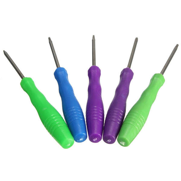 5 In 1 T2 T3 T4 T5 T6 Torx Magnetic Screwdriver Repair Opening Tools Set