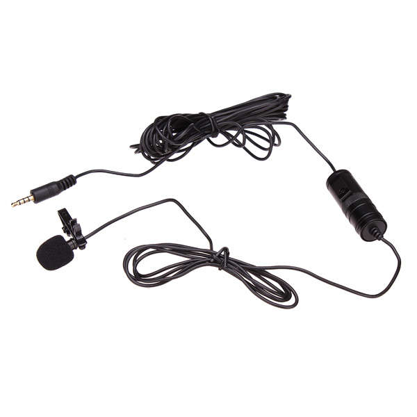 BOYA BY-M1 Omnidirectional Lavalier Microphone For Canon Nikon Sony DSLR Camcor