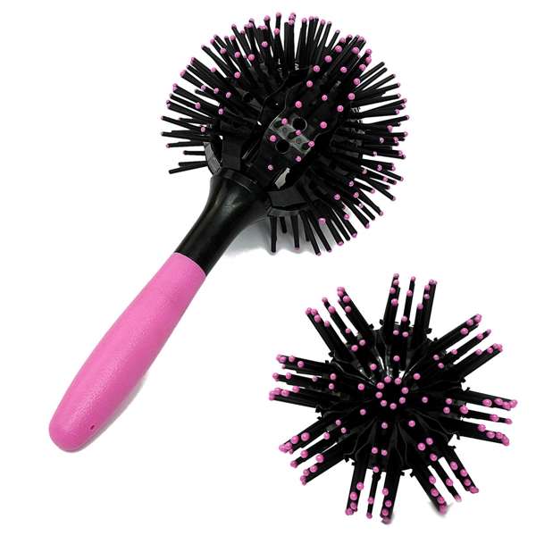 3D Hair Brush Ball Style 360 Degree Styling Blow Drying Comb