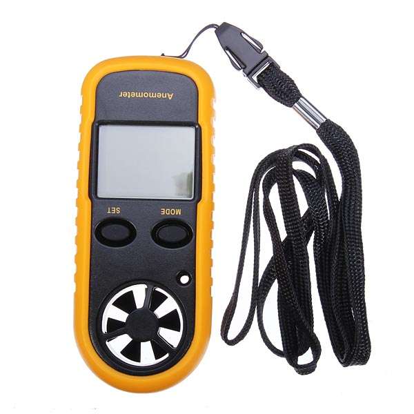 GM816 1.5Inch LCD Portable Digital Wind Speed Meter Anemometer