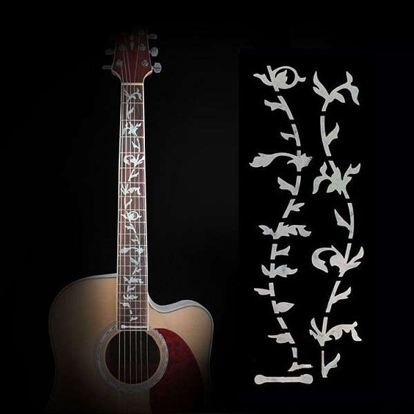 Tree of Life Guitar Carved Fretboard DIY Sticker