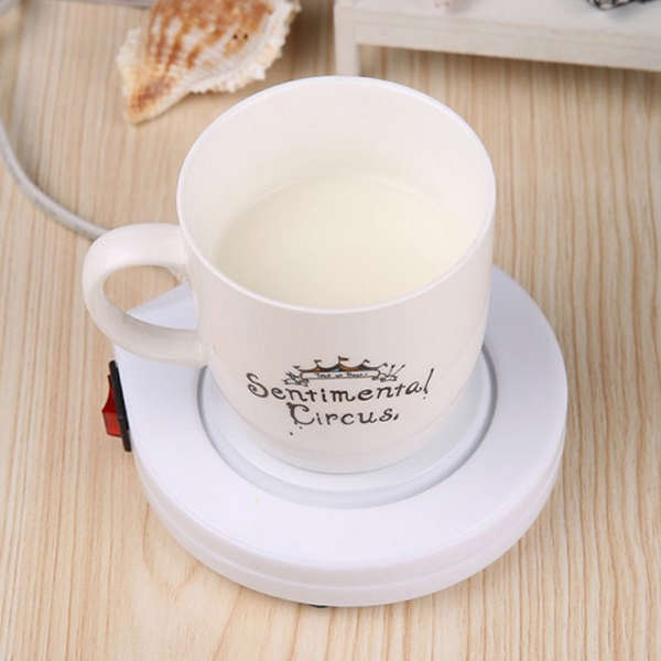 Electronic Heating Coaster Coffee Tea Milk Mug Warmer