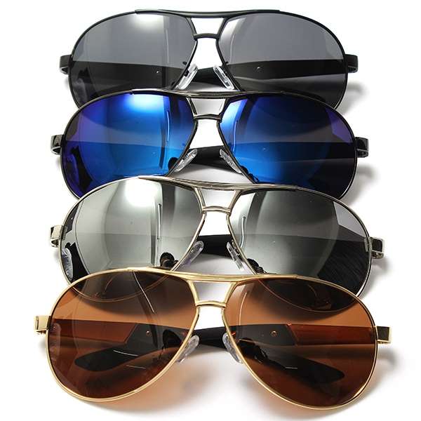 Men Aviator Riding Sports Eyewear Polarized Sunglasses