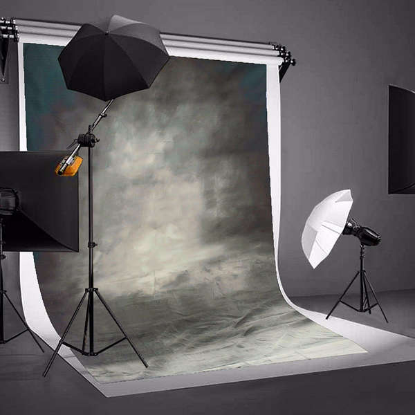 150x210cm Silk Overcast Sky Theme Photography Backdrop Background Shooting Stud