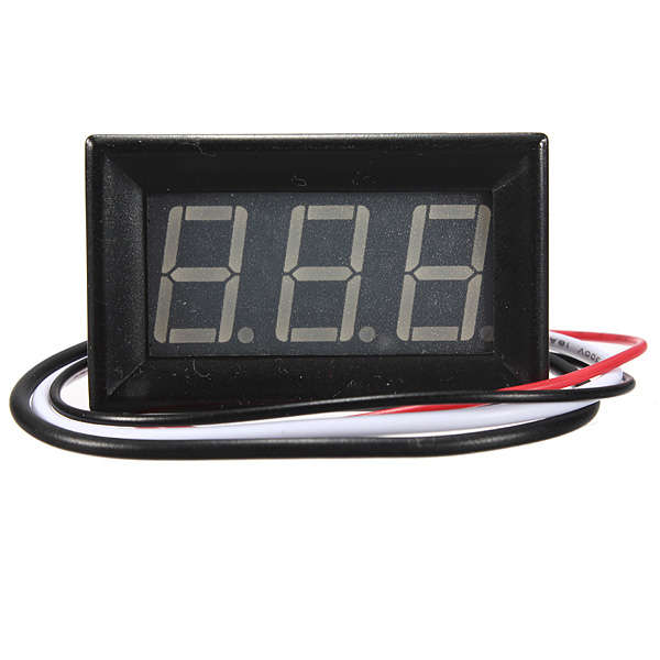 0.56 Inch Digital Ammeter AMP Mini Current LED Panel Meter 0-1A / 10A / 50A / 1