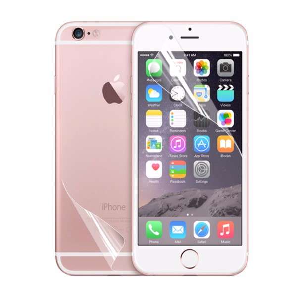 ENKAY PET HD Front + Back Protective Screen Protector Film For iPhone 6/6S Plus