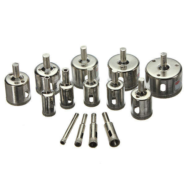 3mm-125mm Diamond Holesaw Tile Ceramic Glass Porcelain Tool Drill Bits