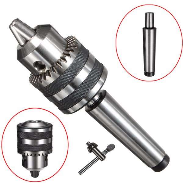 1-13mm Drill Chuck with MT3 Shaft Adaptor