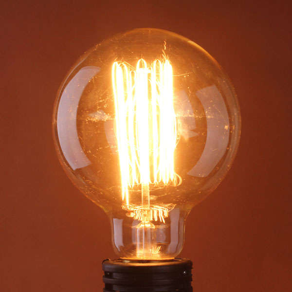 B22 60W 110/220V G125 Incandescent Globe Retro Edison Light Bulb
