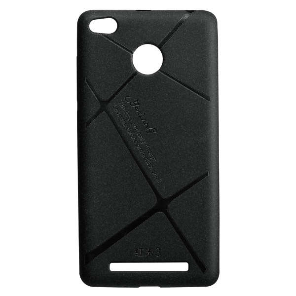 BOSILANG Grain Series Matte TPU Soft Back Protective Case for Xiaomi Redmi 3 pr