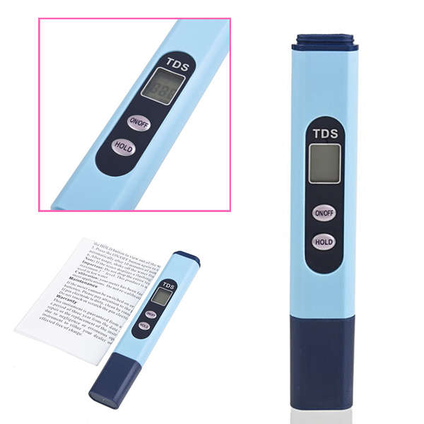 Digital LCD TDS Meter Tester Water Quality Filter Purity Hydroponic Tools