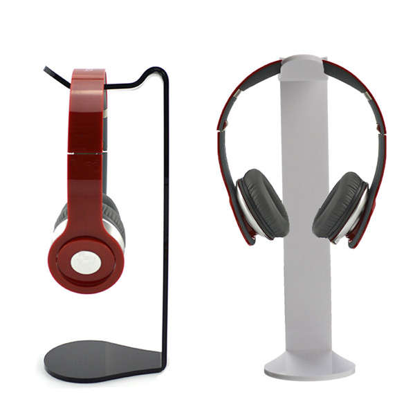 Universal Acrylic Headphone Stand Headset Holder Display Hanger For Sony AKG An