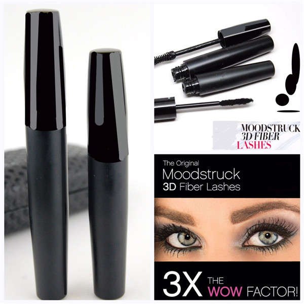 3D Fiber Eye Lashes Mascara Fober Makeup Waterproof Long Lasting with Case Box