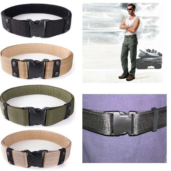 Tactical Outdoor Hunting  Security SWAT Duty Utility Waist Belt
