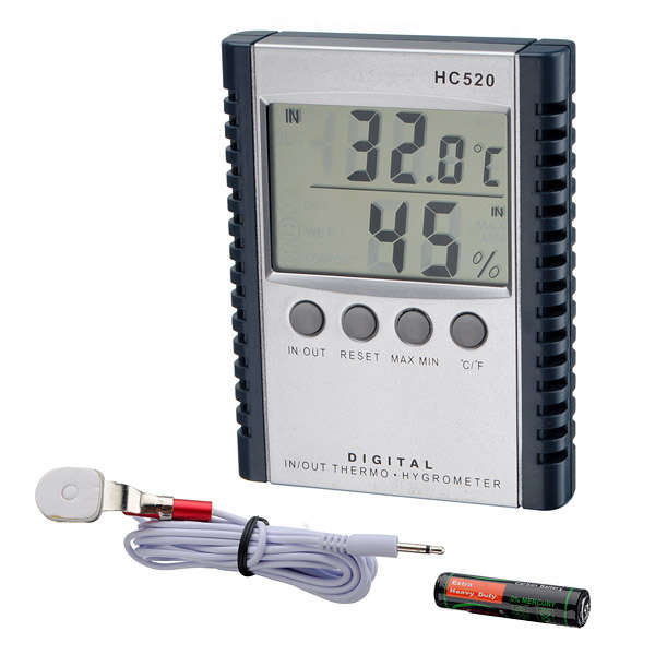 Digital Indoor Outdoor Thermometer Hygrometer