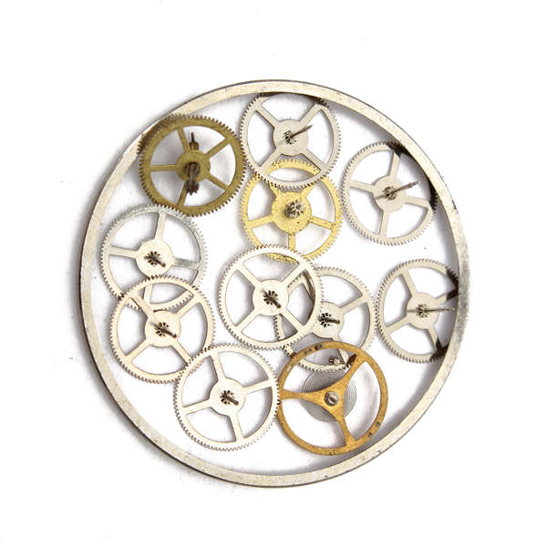 Gears Wheels Steampunk Mechanical Vintage Watch Parts Accessories