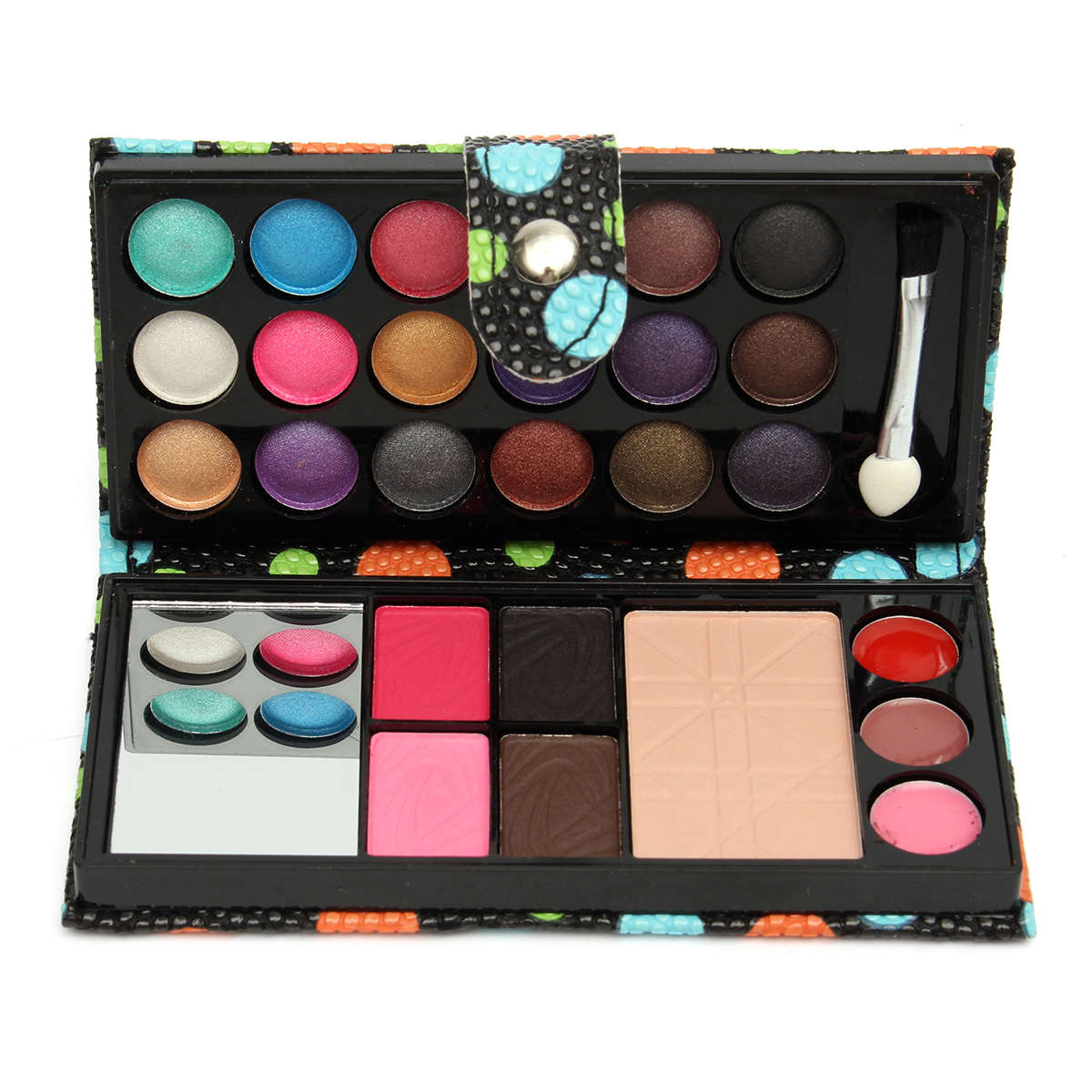 Makeup Set Palette Shimmer Eyeshadows Lip Jellys Brow Power Foundation Blushes