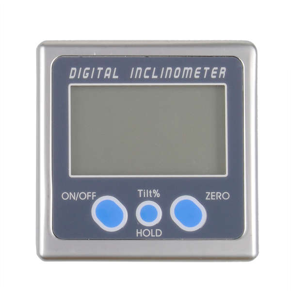 360 Degrees Magnets Digital Angle Gauge Meter Protractor Bevel Box