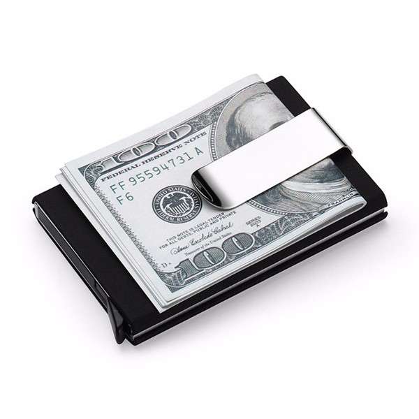 RFID Blocking Card Holder Credit Pocket Aluminum Magnet Money Safe Card ID Case