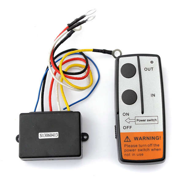50ft Wireless Winch Remote Control Kit For Jeep ATV SUV UTV 12V Switch Handset