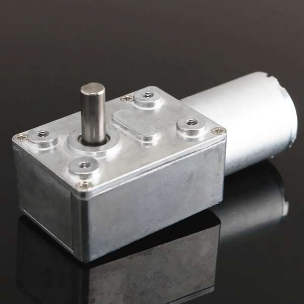 GW370 12V 3RPM DC Motor Reversible High Torque Turbo Worm Gear Motor