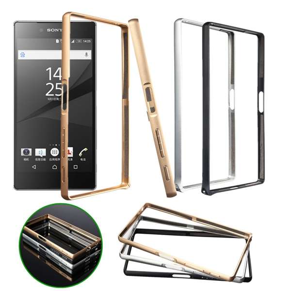 Aluminum Metal Frame Bumper Case For Sony Xperia Z5 Premium 5.5 inch