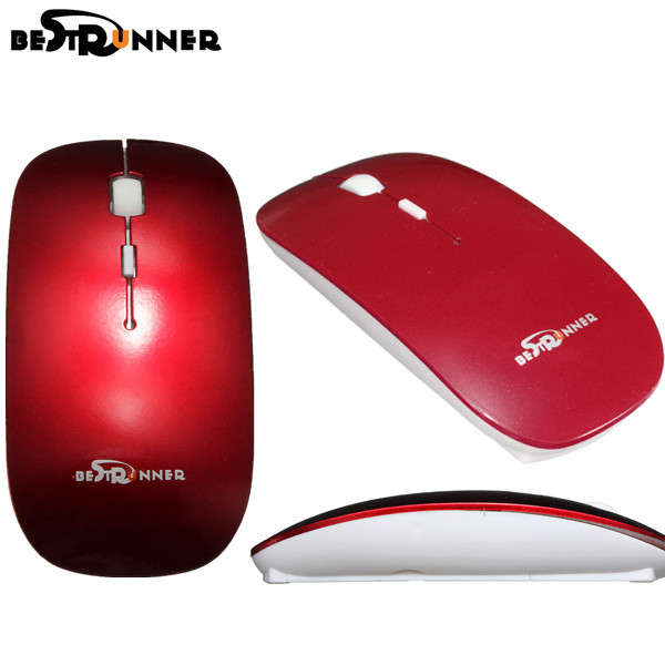 Bestrunner Bluetooth3.0 Slim Wireless Gaming Mouse Windows Vista Android