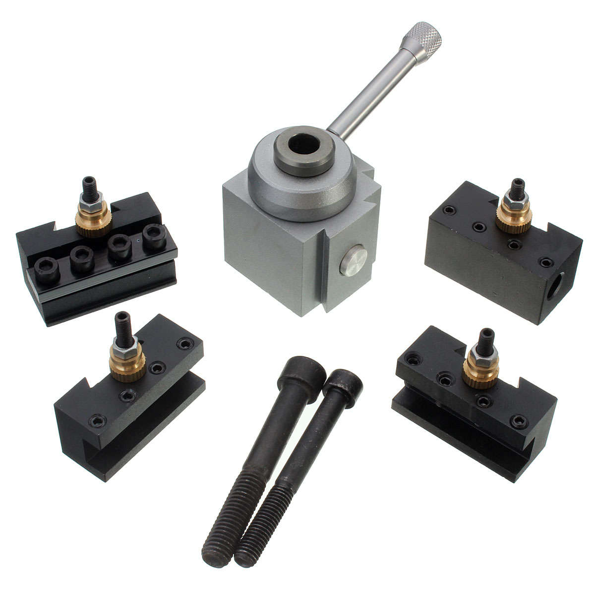 Mini Quick Change Tool Post Holder Kit Set For Table/Hobby Lathes