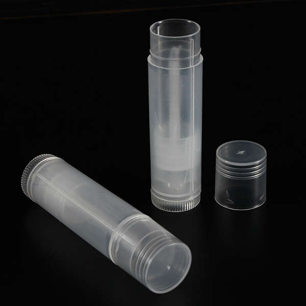 Empty Clear Lip Balm Tubes Containers Transparent Lipstick