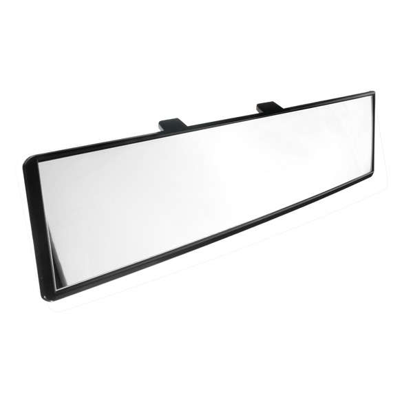 Car Truck 300mm Interior Rear View Mirror Anti-glare Flat Clip