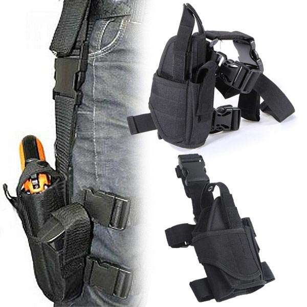 Tactical Adjustable Outdoor Hunting Waterproof Puttee Leg Pouch