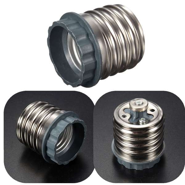 E40 to E27 Base Screw Lamp Holder LED Light Bulb Adapter Socket Converter