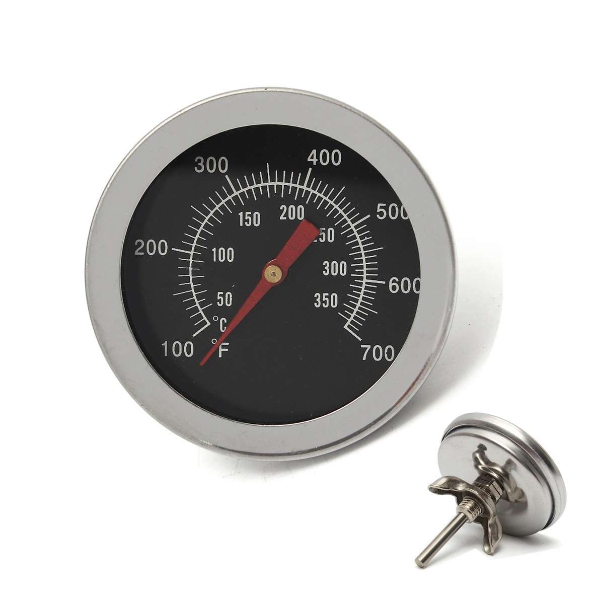 Stainless Steel  Oven Cooking Milk BBQ Meat Food Thermometer Gauge  350¿¿C