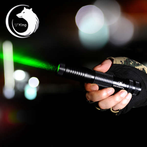 U King ZQ-012L 532nm Green 4-mode Powerful Laser Flashlight