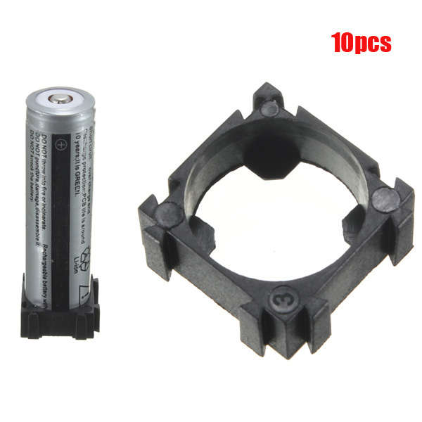 10PCS 18650 Radiating Shell ABS Plastic Holder Battery Pack Spacer